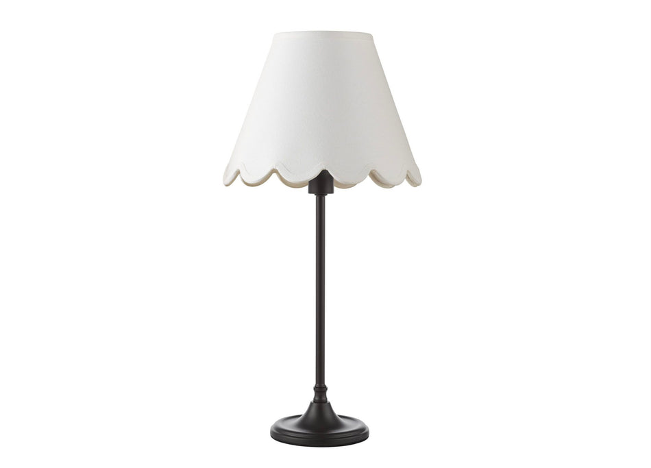 Padme Table Lamp Matt Black With Shade
