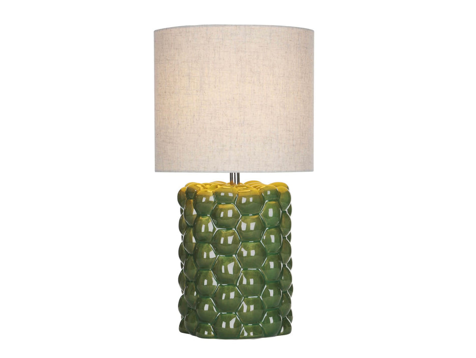 Jayden Table Lamp green Glaze With Shade