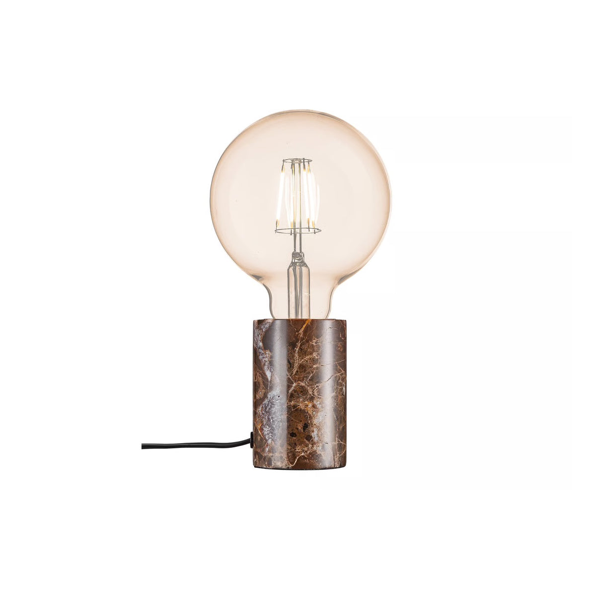 Siv Marble Table lamp Brown