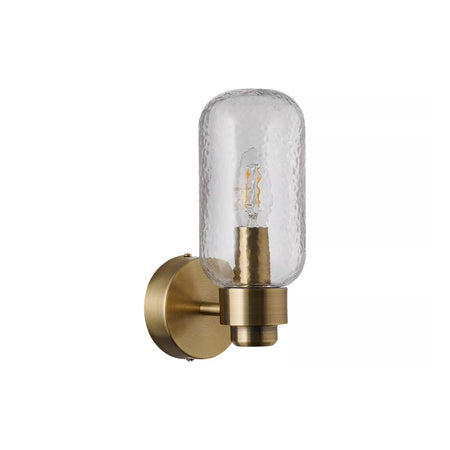Tutan gold and glass Wall Light