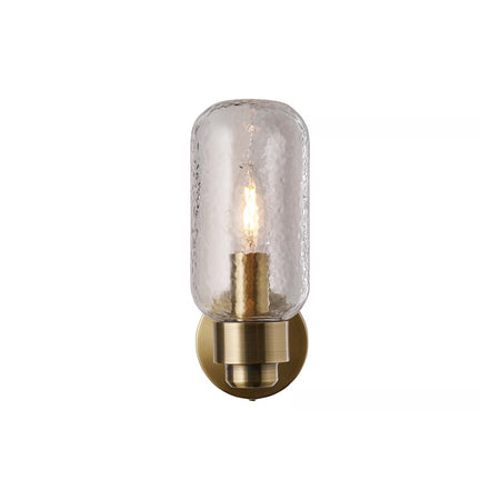Tutan gold and glass Wall Light