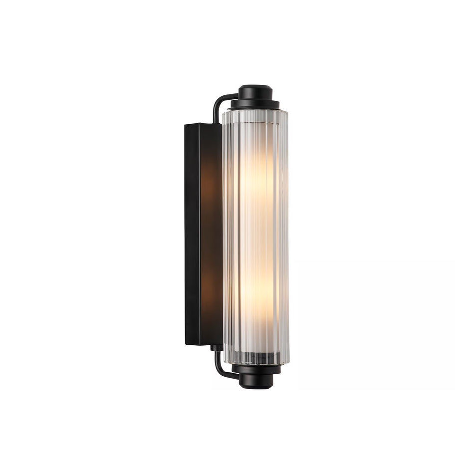 Nimal Double Wall light Black Ip44 rated