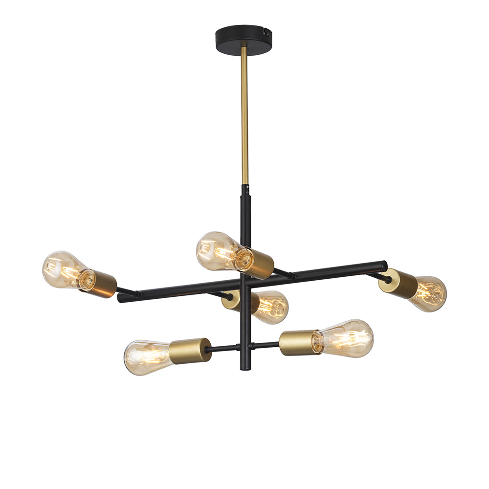 Chanin 6 Light Semi Flush Ceiling Light