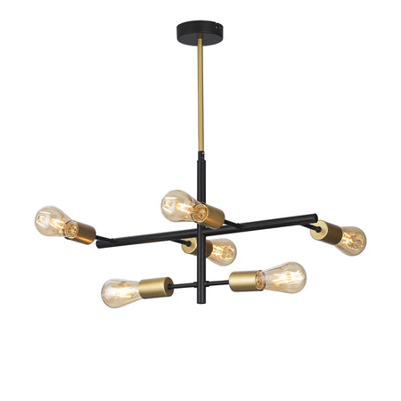 Chanin 6 Light Semi Flush Ceiling Light