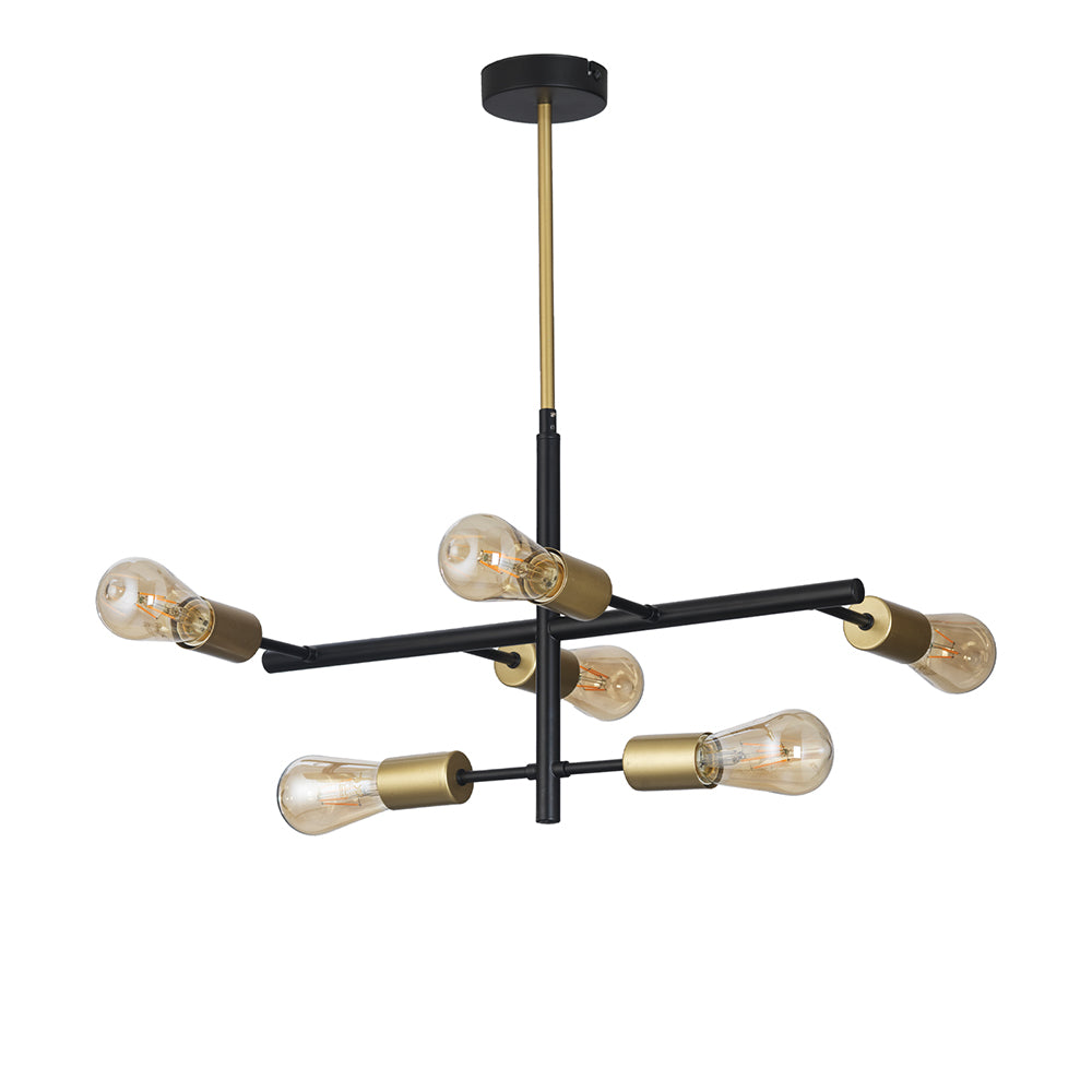 Chanin 6 Light Semi Flush Ceiling Light