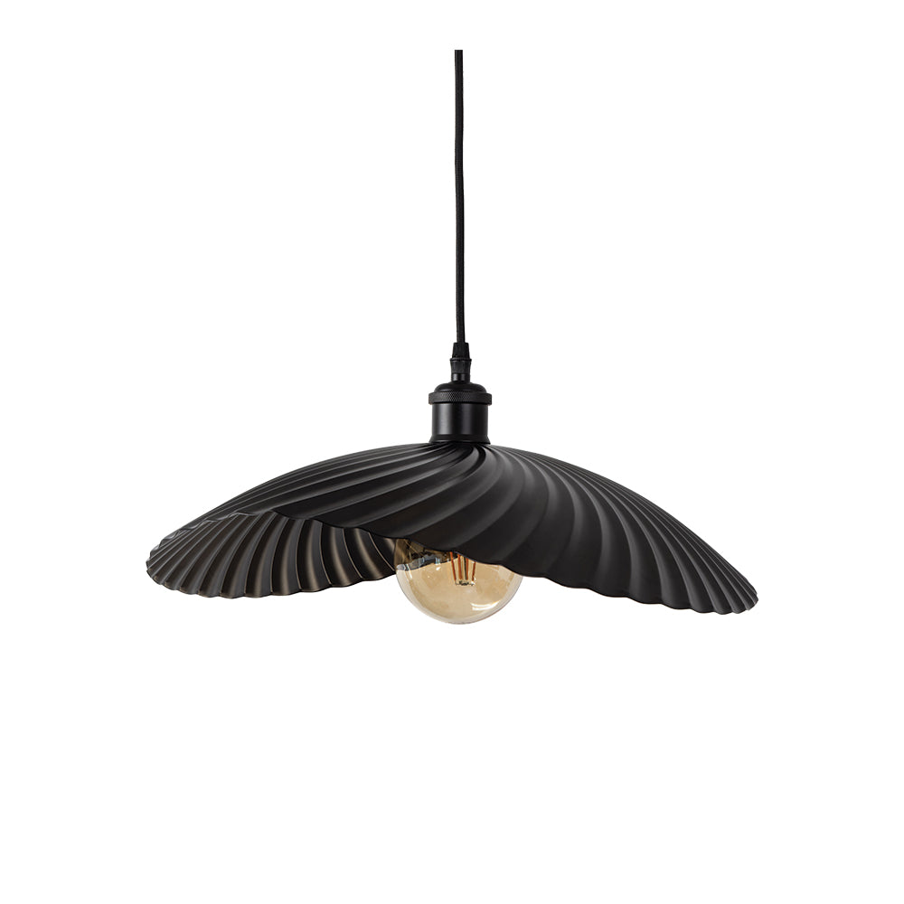 Fairbourne 1 Light Pendant Black