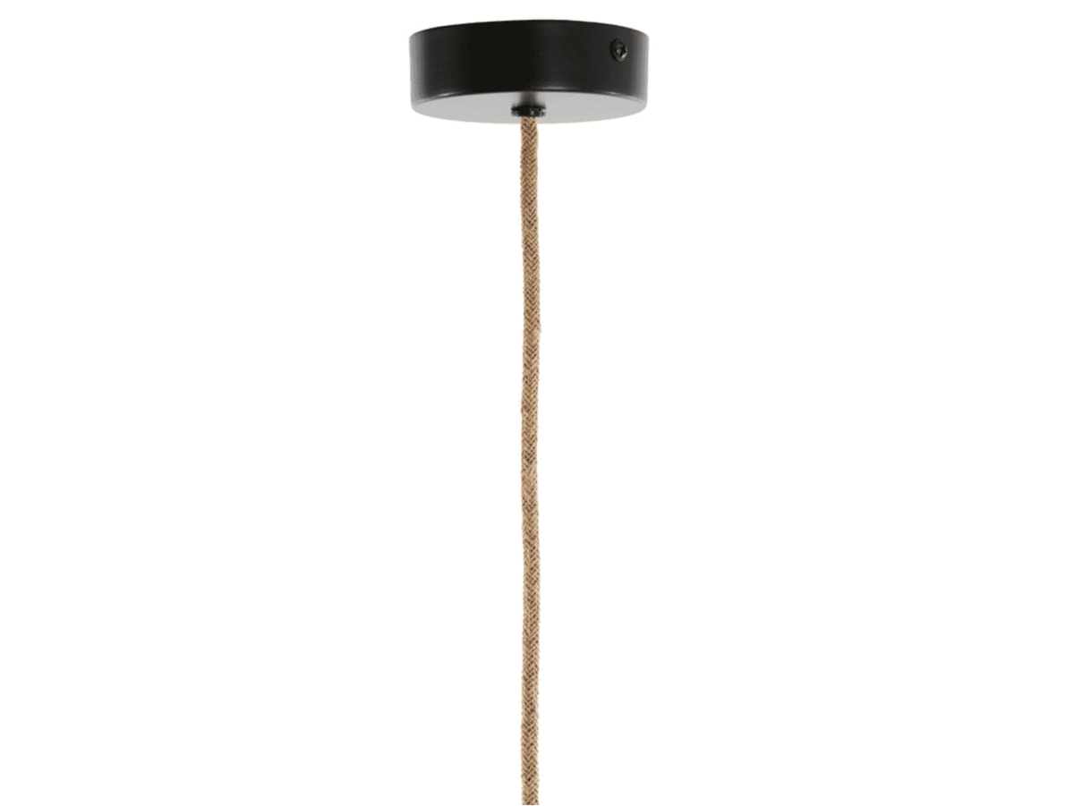 Hanging lamp Ø50x50 cm MAKASSAR silk cream