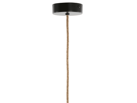 Hanging lamp Ø50x50 cm MAKASSAR silk cream