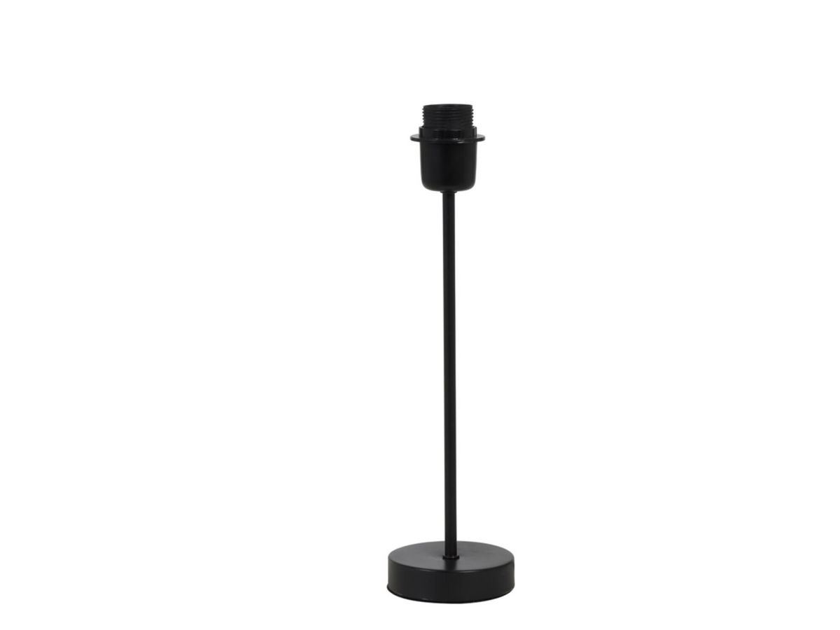 Lamp base HOUSTON matt black