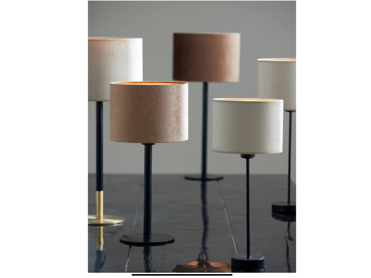 Lamp base HOUSTON matt black