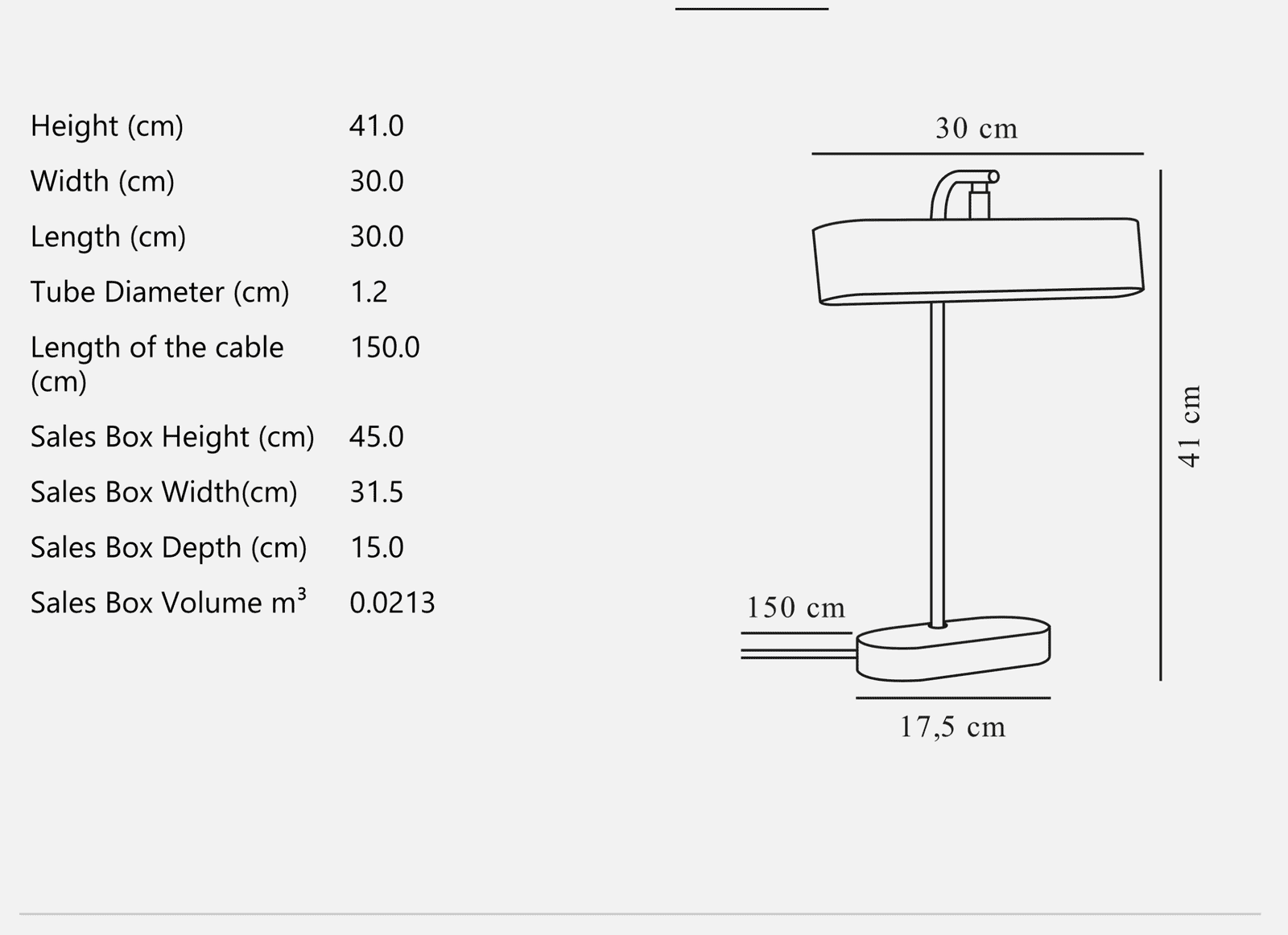 Merlin Black Modern Library Lamp