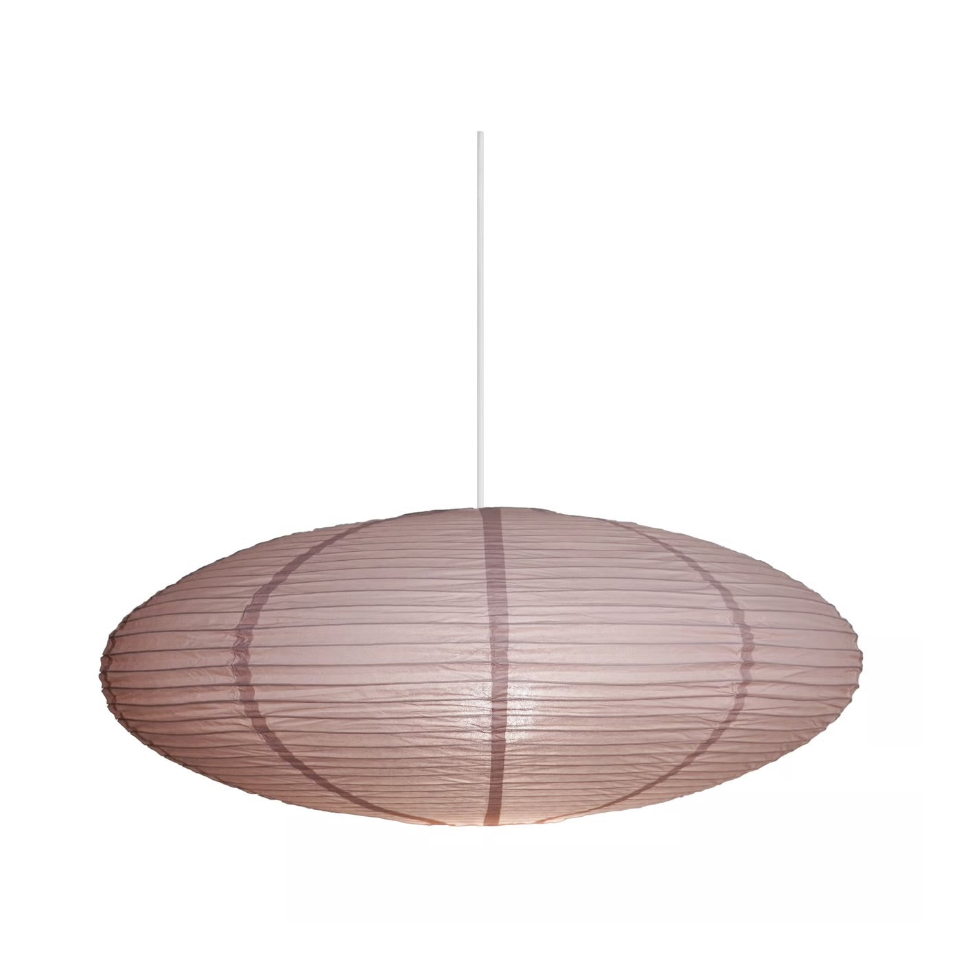 Villo 60cm Rice Paper Lamp shade dusty pink