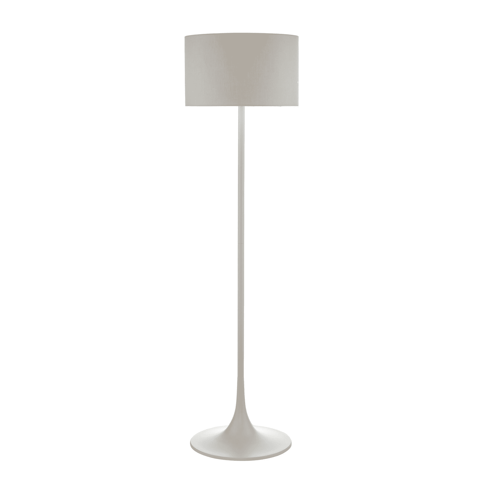 Funchal Floor Lamp Grey With Shade
