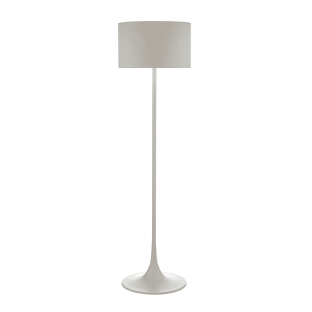 Funchal Floor Lamp Grey With Shade
