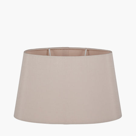 Martha Taupe Silk Mix Tapered Lampshade