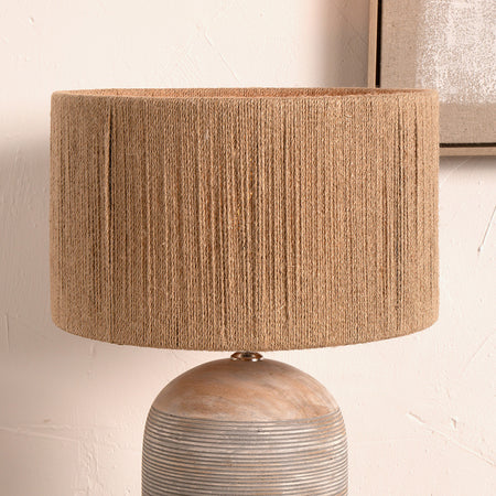 Issa Natural Rope Cylinder Lampshade