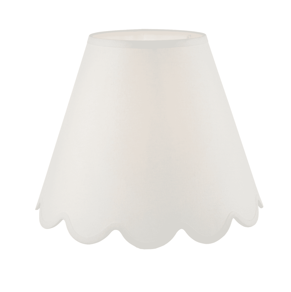 Nerita Ivory Linen Tapered Drum Shade