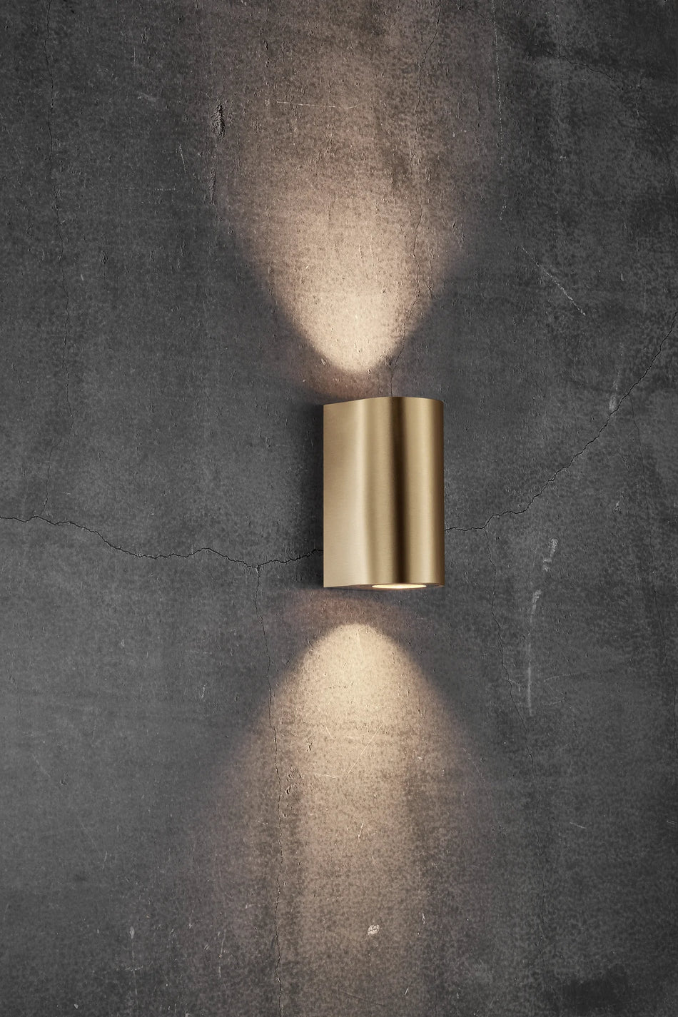 Canto Maxi 2 Wall light Brass