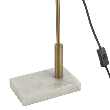 Mendal Task Lamp Bronze & Marble