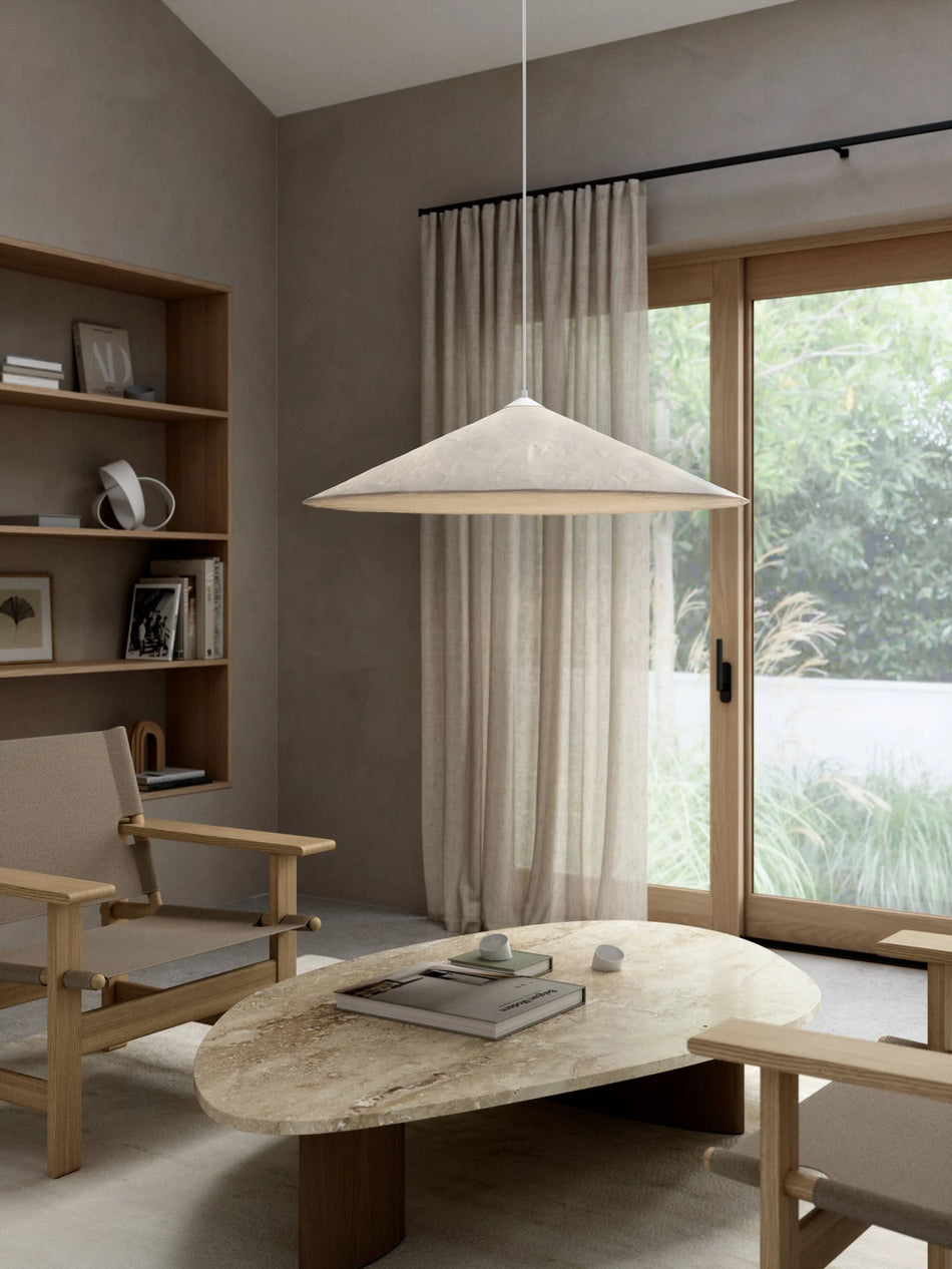 Hill pendant Pendant light White