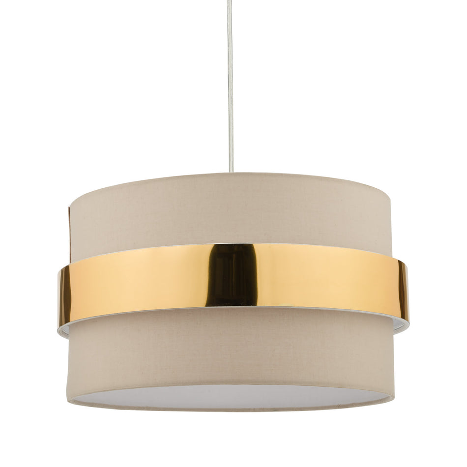 Oki Easy Fit Shade Taupe With Gold Band