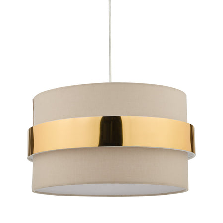 Oki Easy Fit Shade Taupe With Gold Band