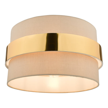 Oki Easy Fit Shade Taupe With Gold Band