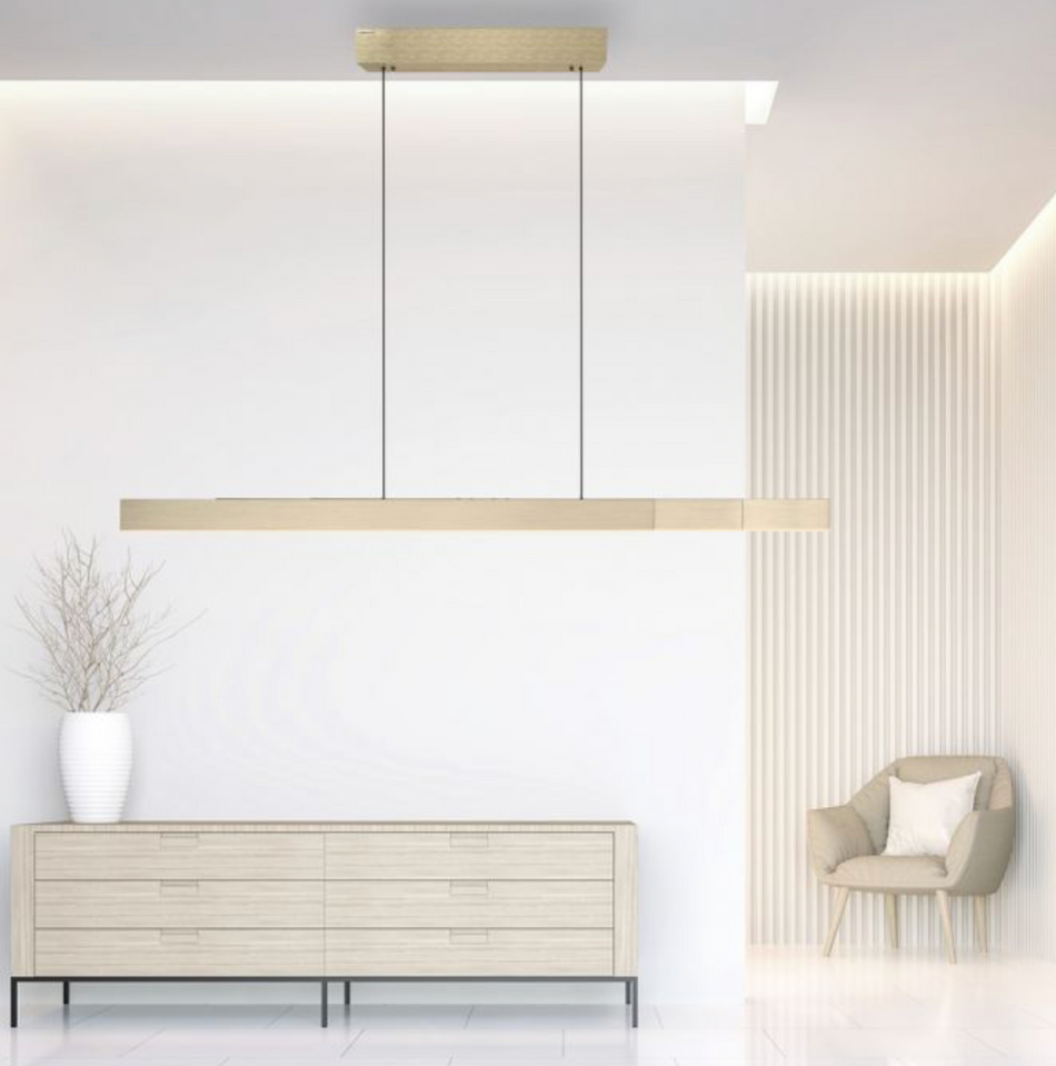 Modern home LED extendable pendant