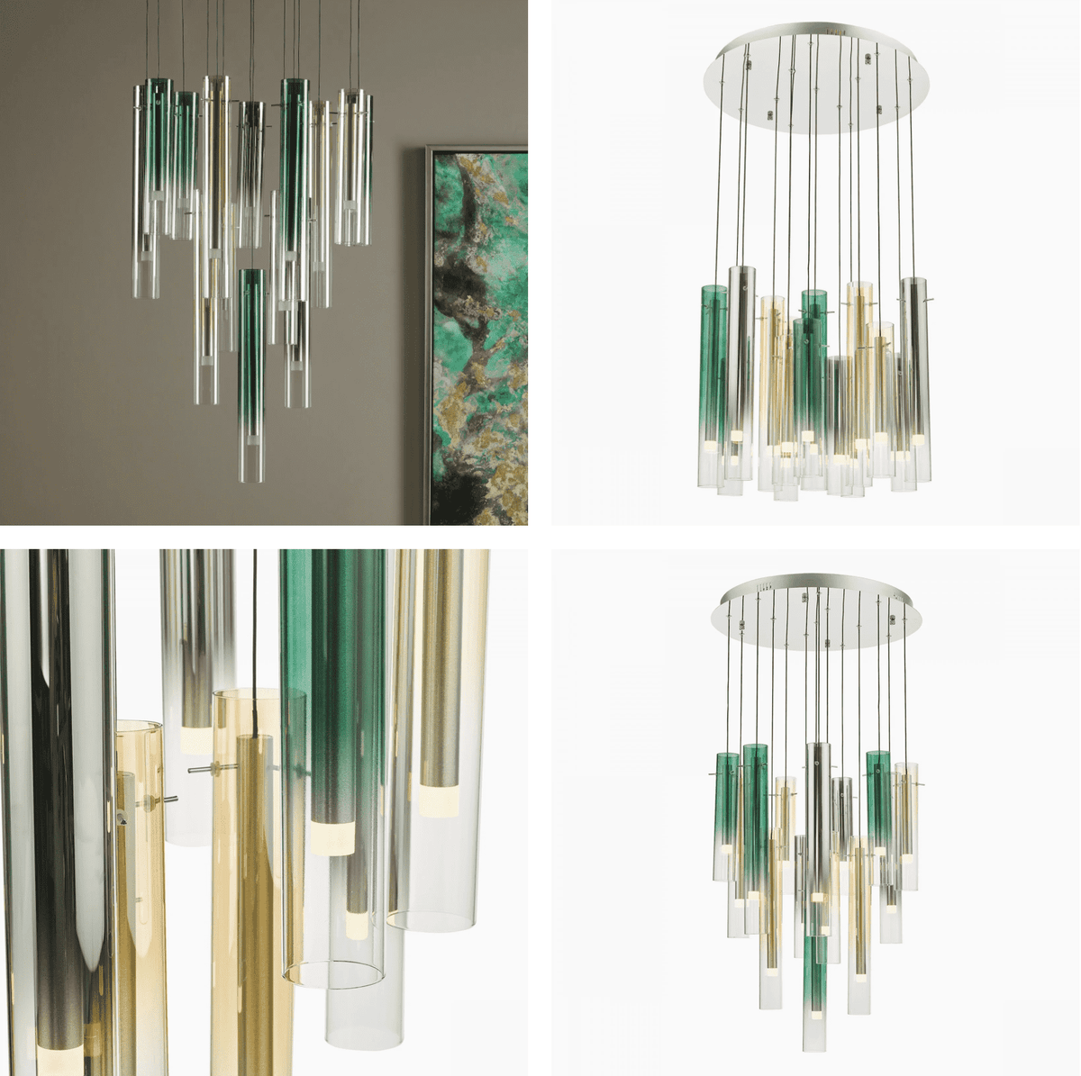 CLUSTER PENDANT ISADORA 14LT