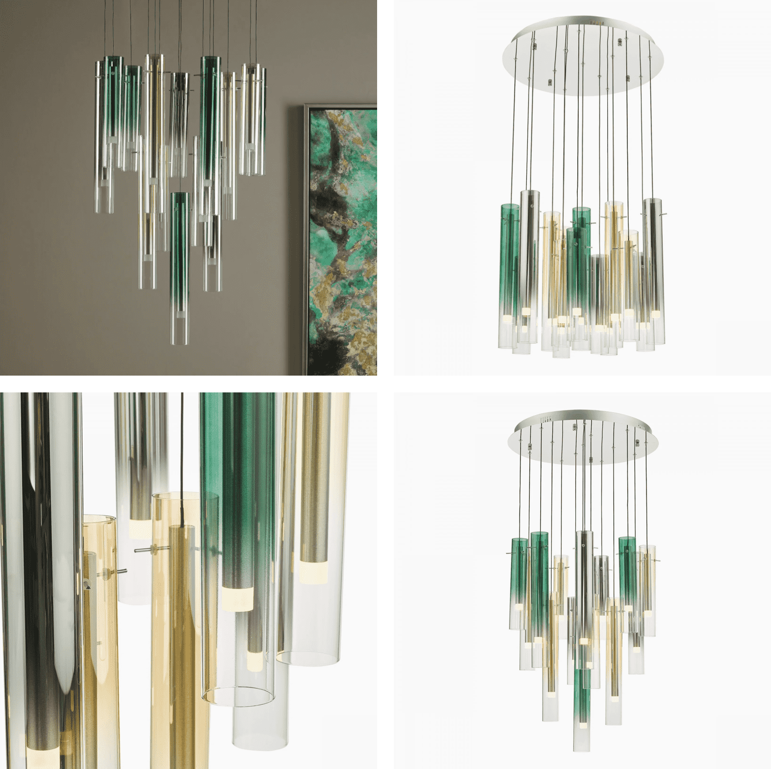 CLUSTER PENDANT ISADORA 14LT