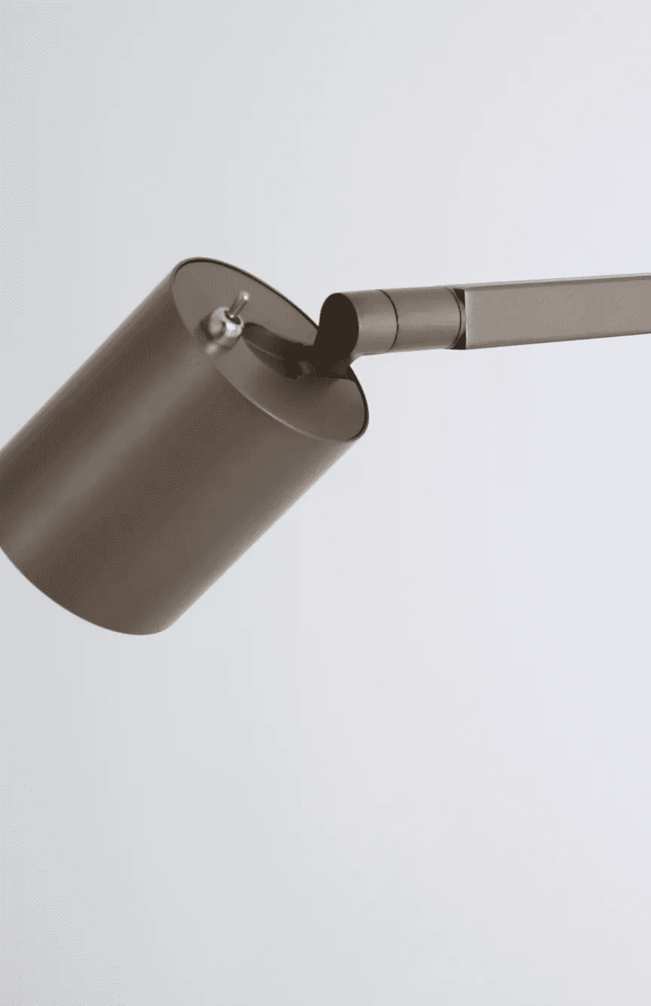 Office 1Lt Floor Lamp, Latte Metal