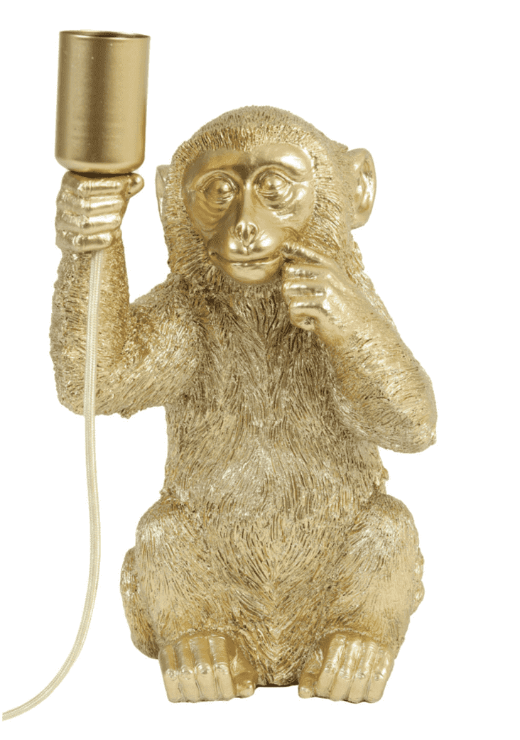 MONKEY Gold Table Lamp