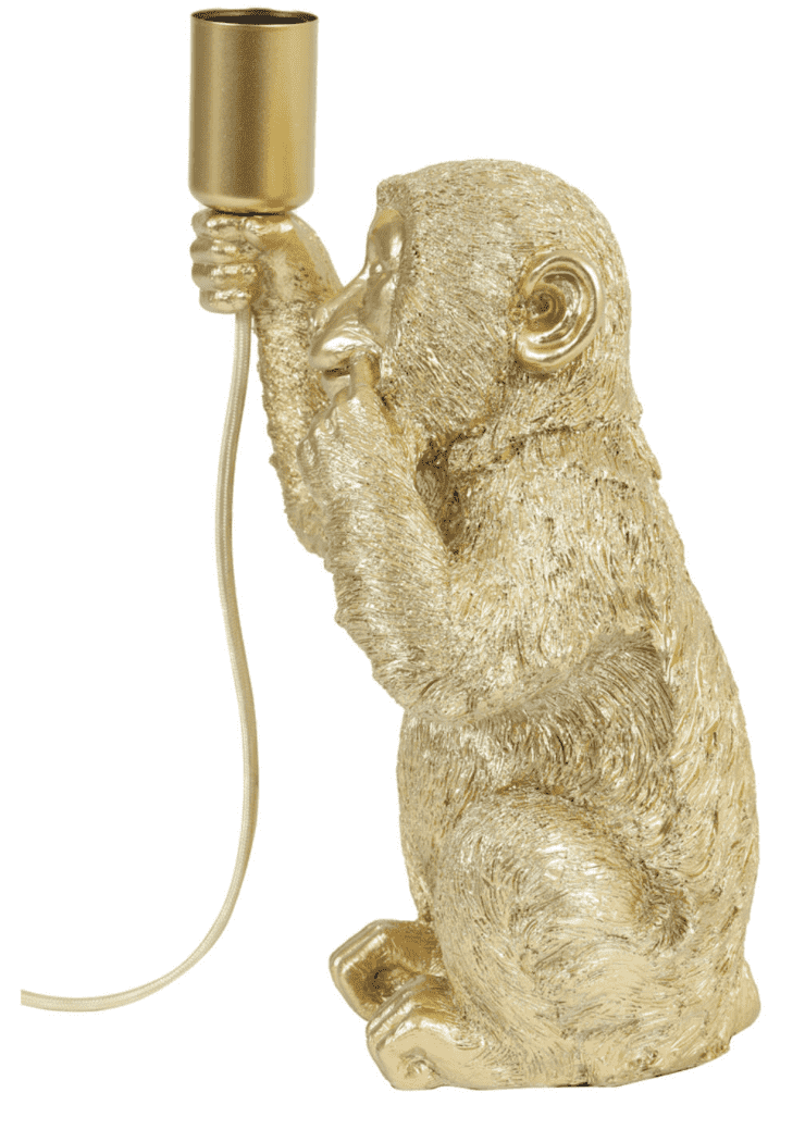 MONKEY Gold Table Lamp