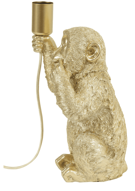 MONKEY Gold Table Lamp