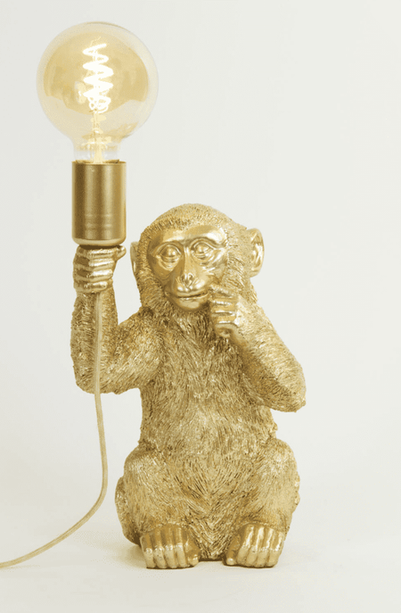 MONKEY Gold Table Lamp