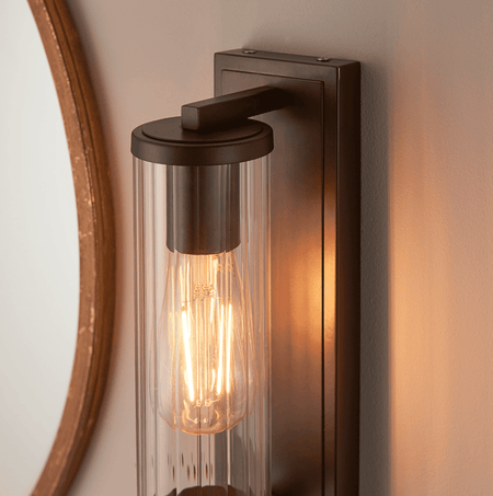 Taylor 1LT Wall Light - Bronze
