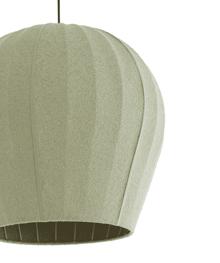 ZAGORI Bouclé Mint Green - Hanging lamp