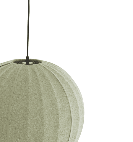 ZAGORI Bouclé Mint Green - Hanging lamp