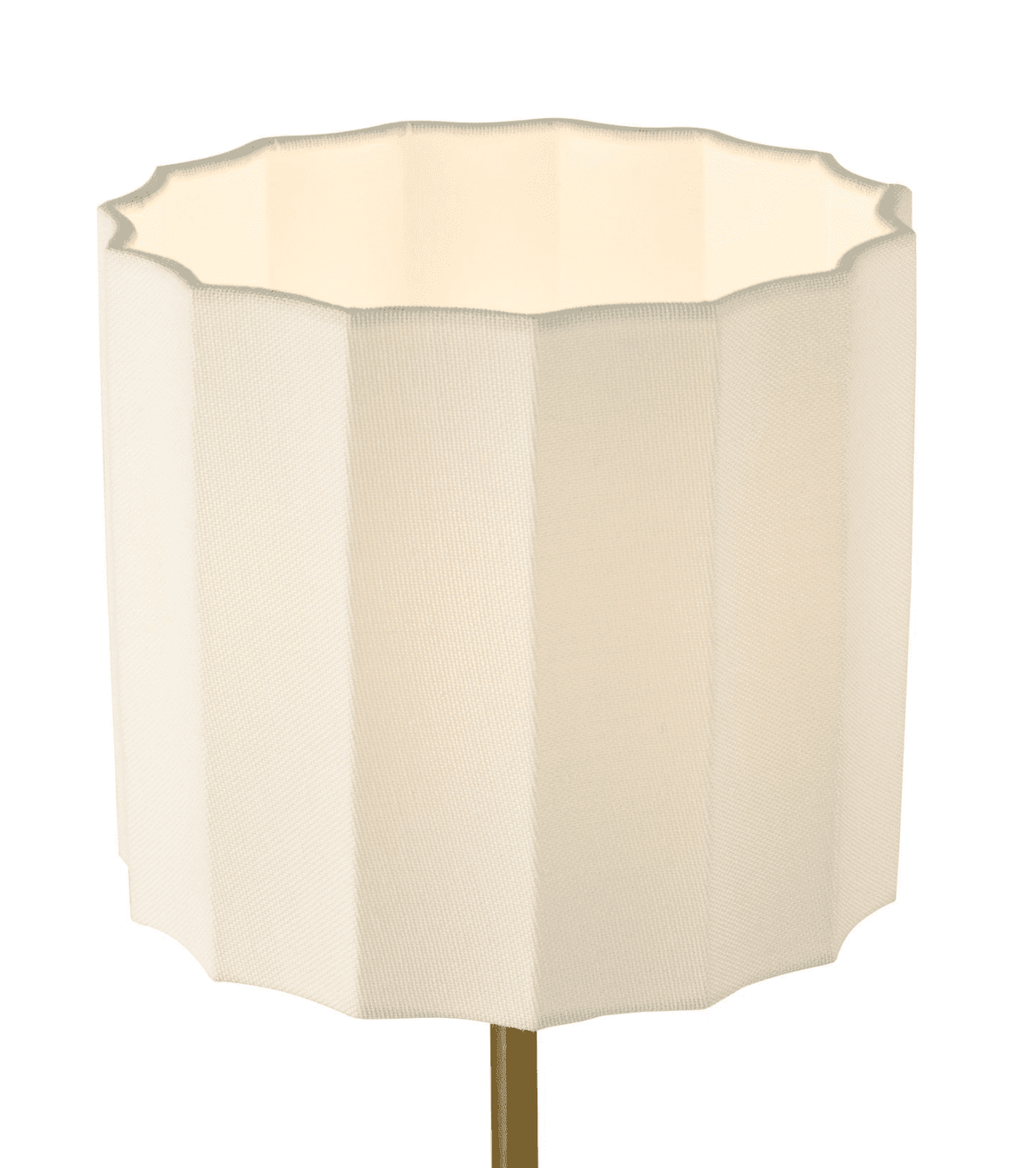 Noura Table Lamp Antique Bronze and Ivory With Shade