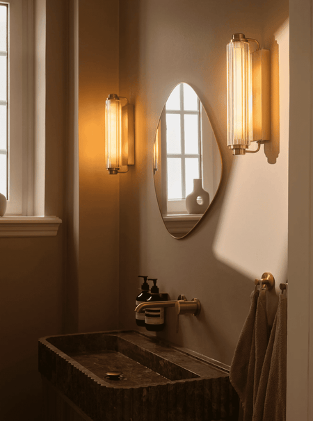 Nimal Double Wall Light Brass