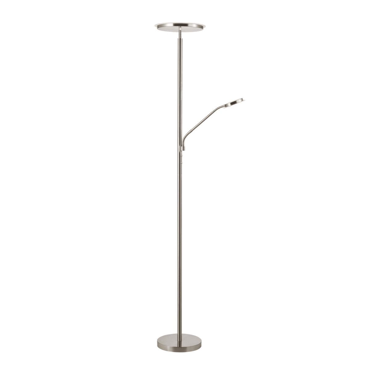 KAMIKA Mother & Child Floor Lamp Satin Chrome LED