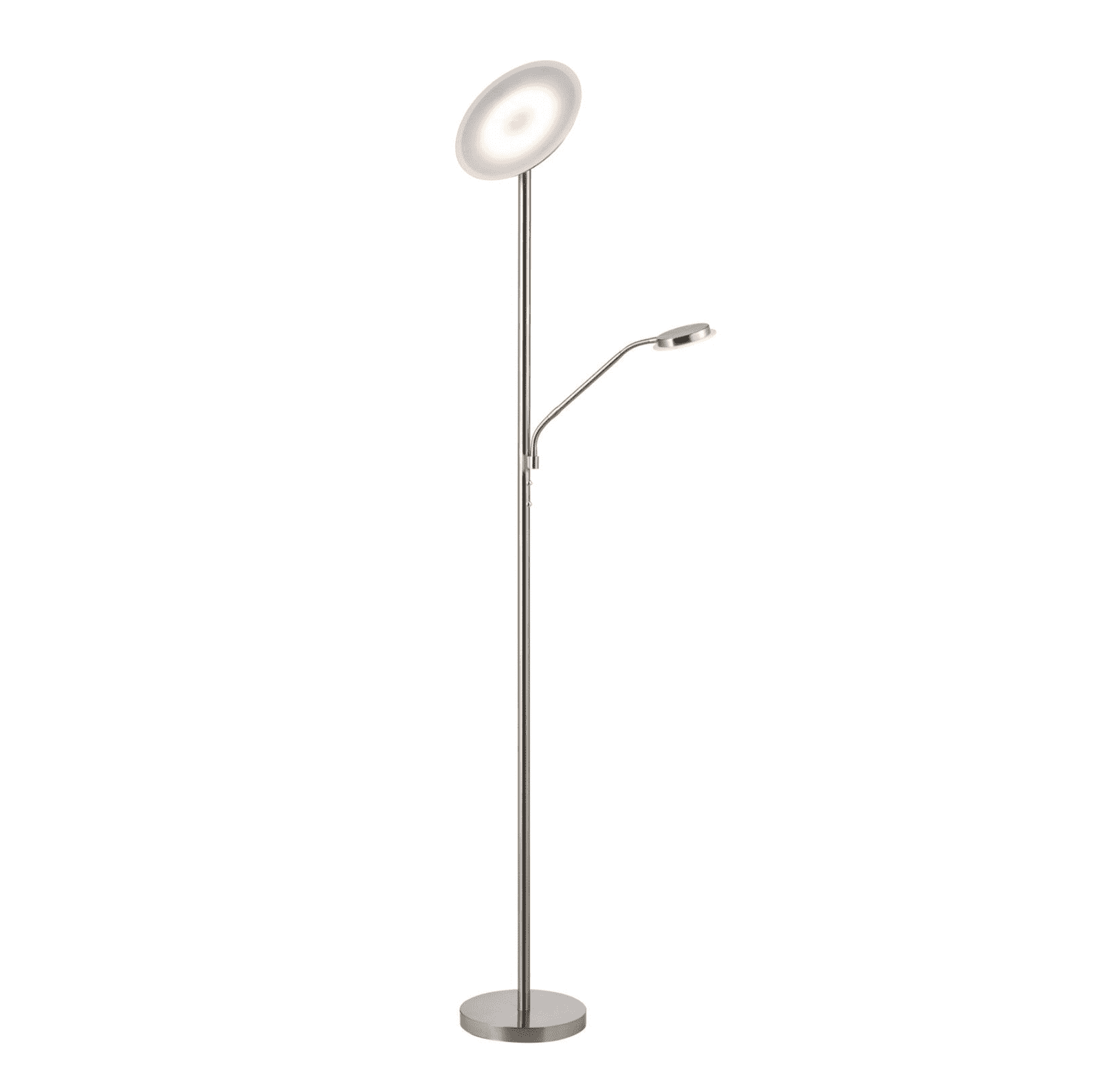 KAMIKA Mother & Child Floor Lamp Satin Chrome LED