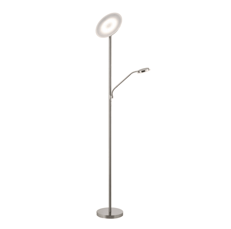 KAMIKA Mother & Child Floor Lamp Satin Chrome LED