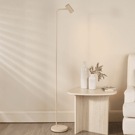 THIERRY Task Floor Lamp Matt Taupe