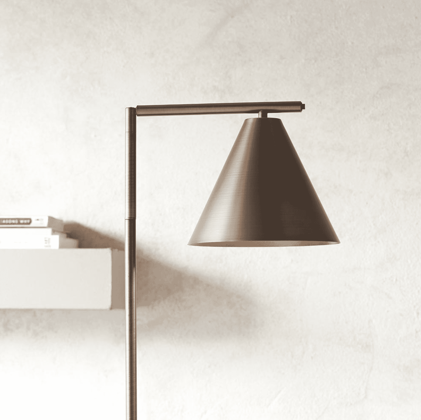 CAPE Task Floor Lamp Antique Bronze