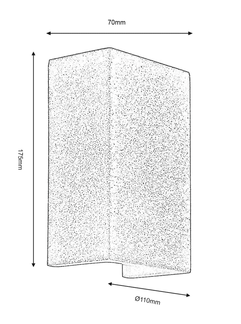 Siku Wall Light - Grey