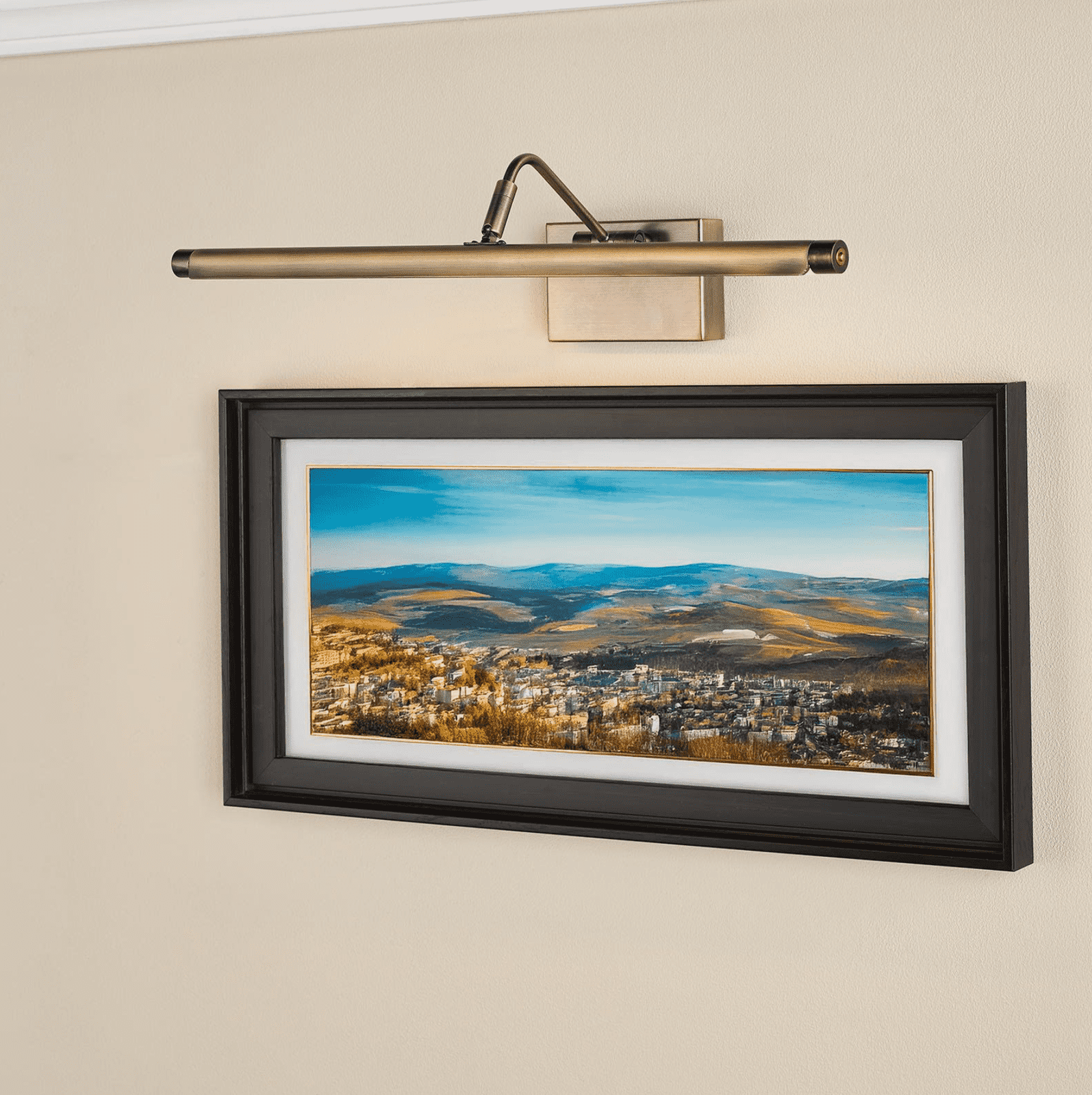 Tyrus 50cm Picture Light Brushed Bronze LED