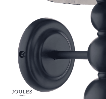 Joules Harewood Wall Light Matt Blue With Shade