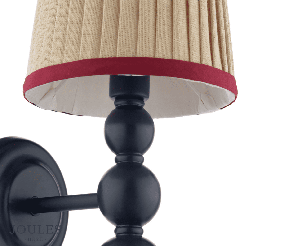 Joules Harewood Wall Light Matt Blue With Shade