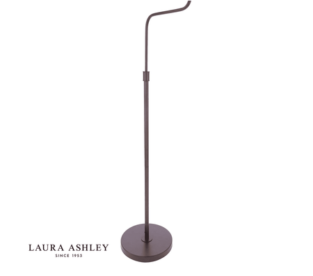 Laura Ashley Holwell Floor Lamp Antique Bronze With Shade
